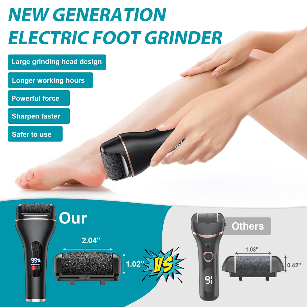 Spriaq kit pedicure 16 en 1 para pies, cuidado completo en casa.