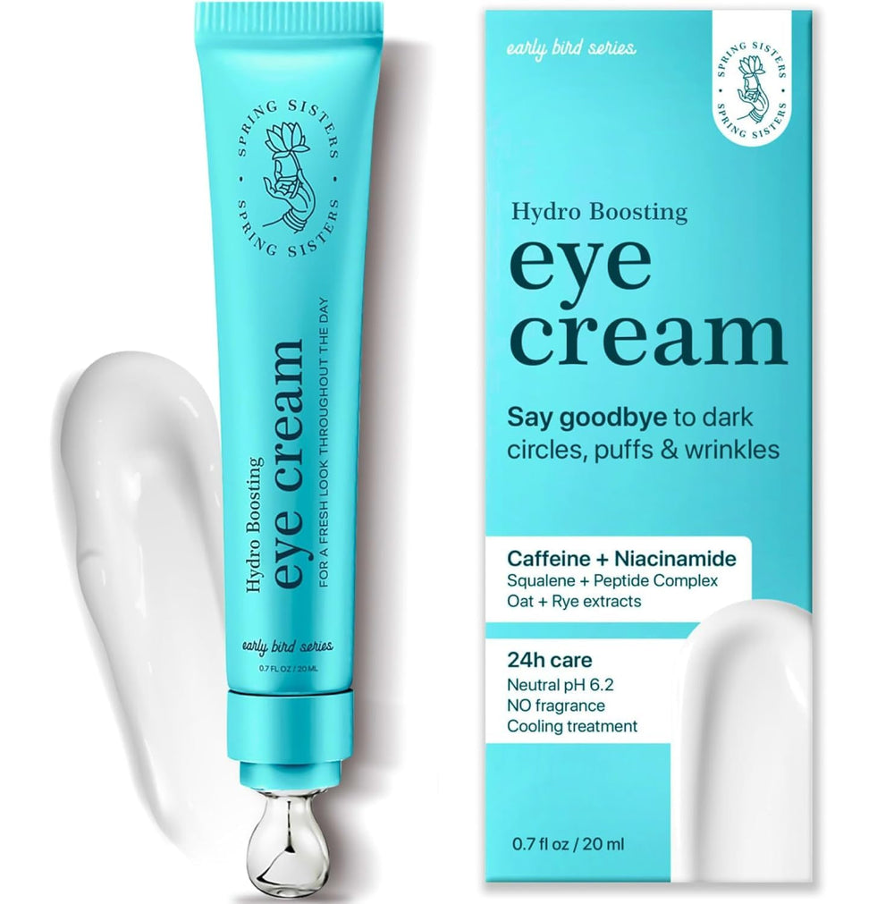 SPRING SISTERS crema ojos: textura ligera para hidratación diaria.