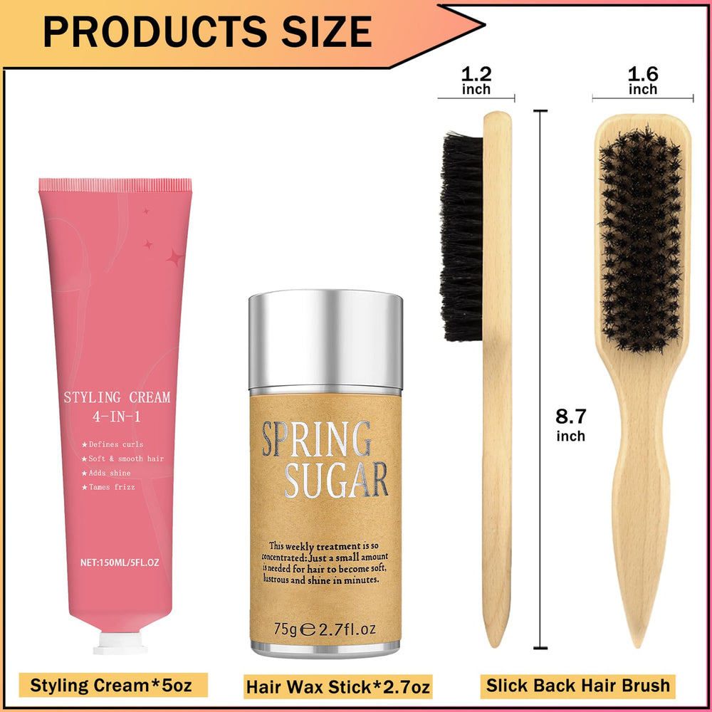 SPRINGSUGAR barra de cera fijación fuerte con acabado mate para looks texturizados