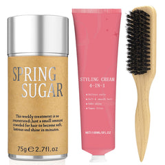 SPRINGSUGAR crema estilo 4 en 1 para definir rizos y controlar pelos sueltos