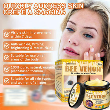 SpzV Crema Veneno de Abeja, masajear para absorción rápida.