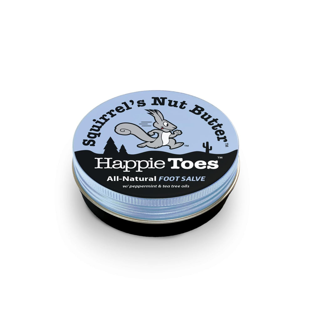 Aplicación de Happie Toes mantiene la piel de los pies suave y nutrida.