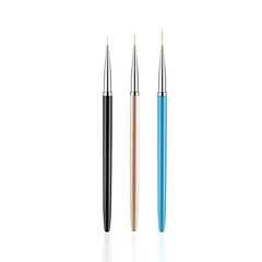 Pinceles liner SQULIGT 7 mm para delineado preciso con gel UV.