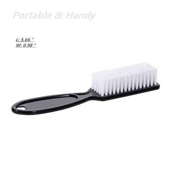 Set de 8 cepillos SQULIGT para manicura, almacenamiento práctico.