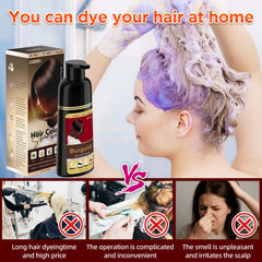 SROLM cabello burgundy color: tono vibrante y natural