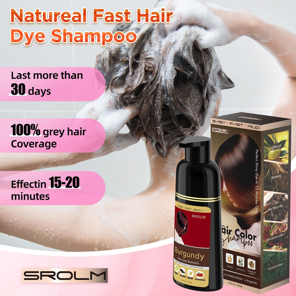 SROLM cobertura uniforme en cabello de diferentes tipos