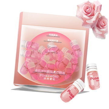 SSCDFDC aceite limpiador mini rosa en botella para desmaquillar suave