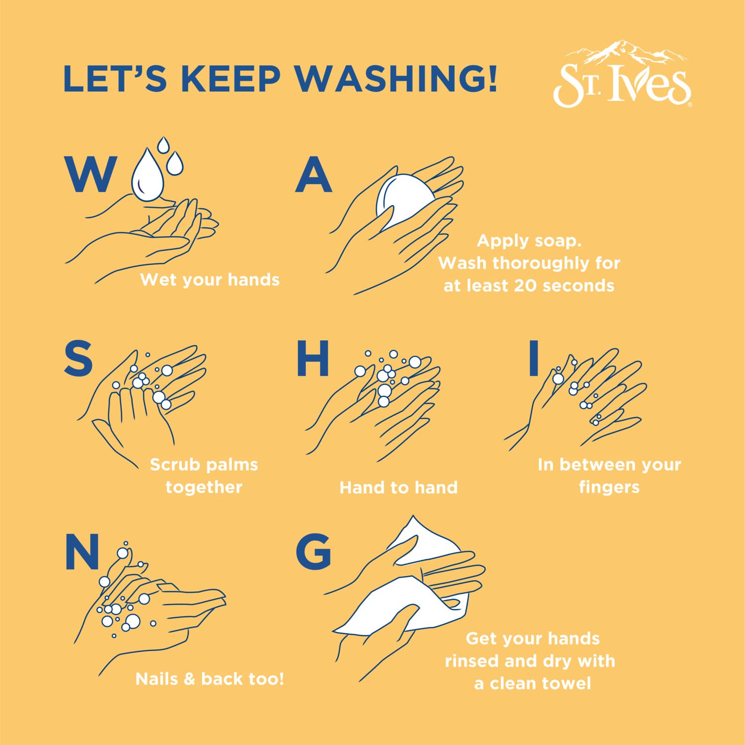 St. Ives daily shower care supports refreshed skin.