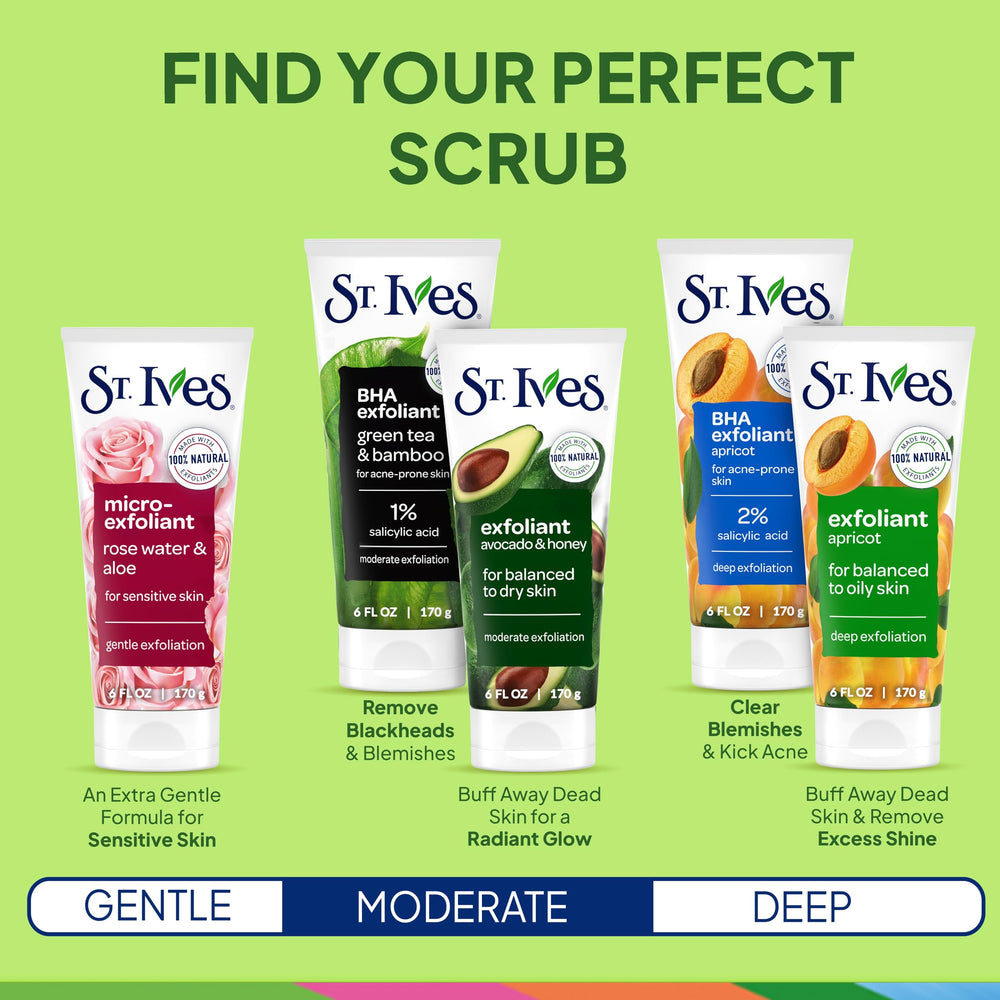 Envase de 177 ml de St. Ives para uso diario.