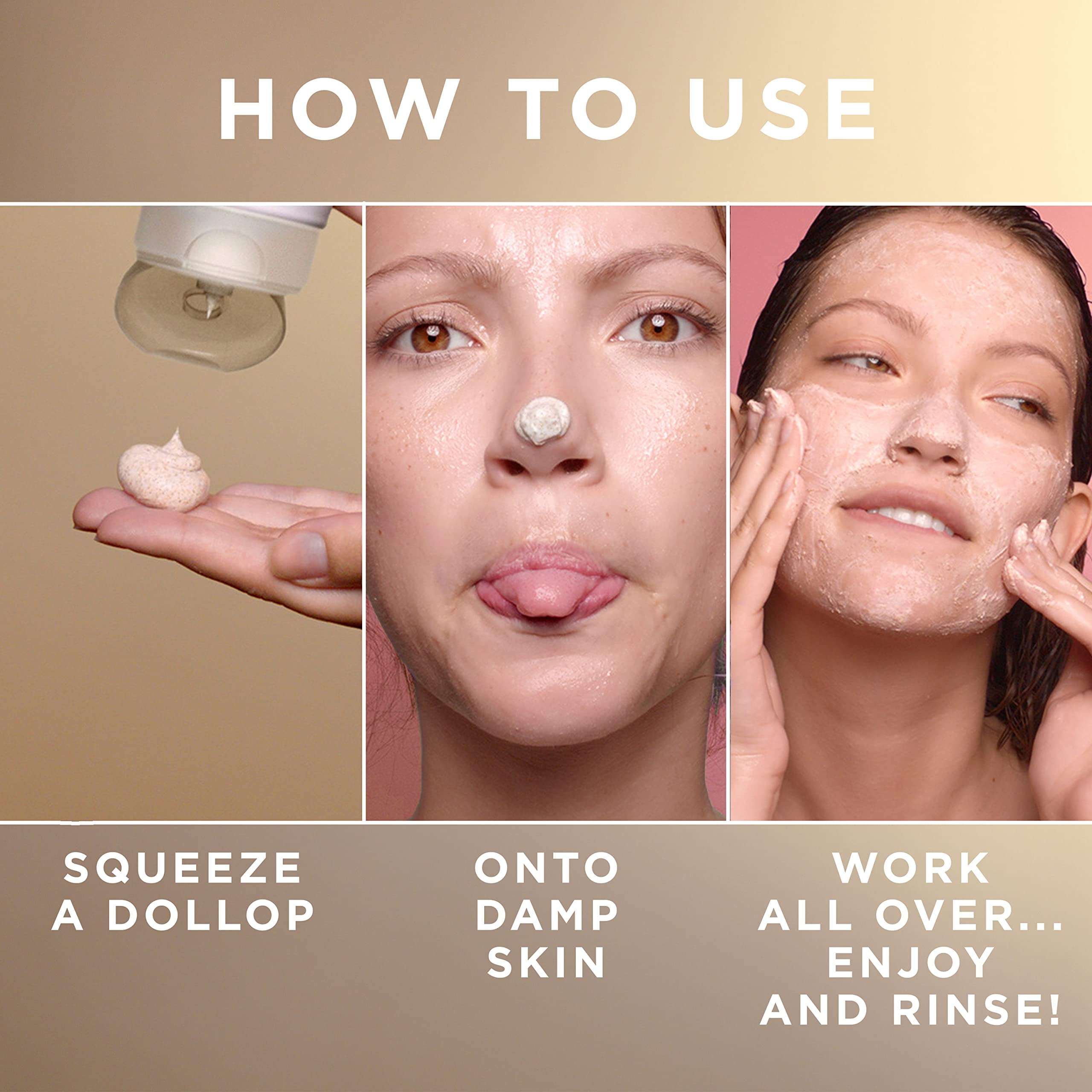 Piel más suave tras usar el exfoliante albaricoque.