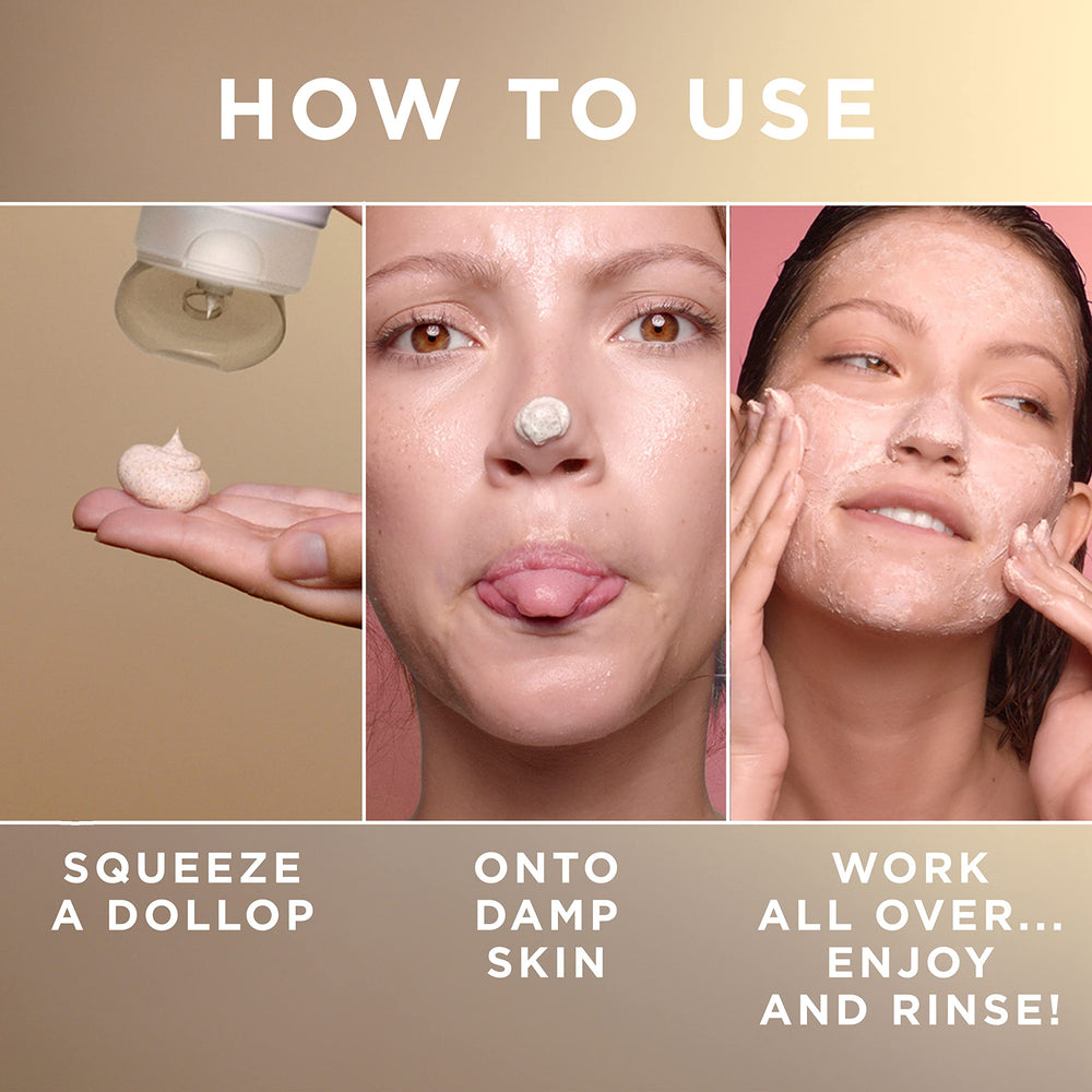 Piel más suave tras usar el exfoliante albaricoque.