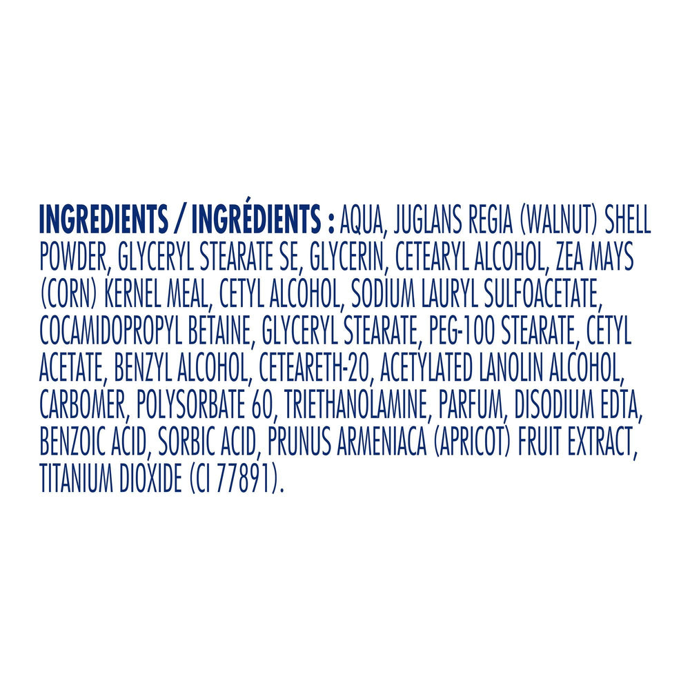 St. Ives Exfoliante Albaricoque, aroma frutal para sensaciones revitalizantes.