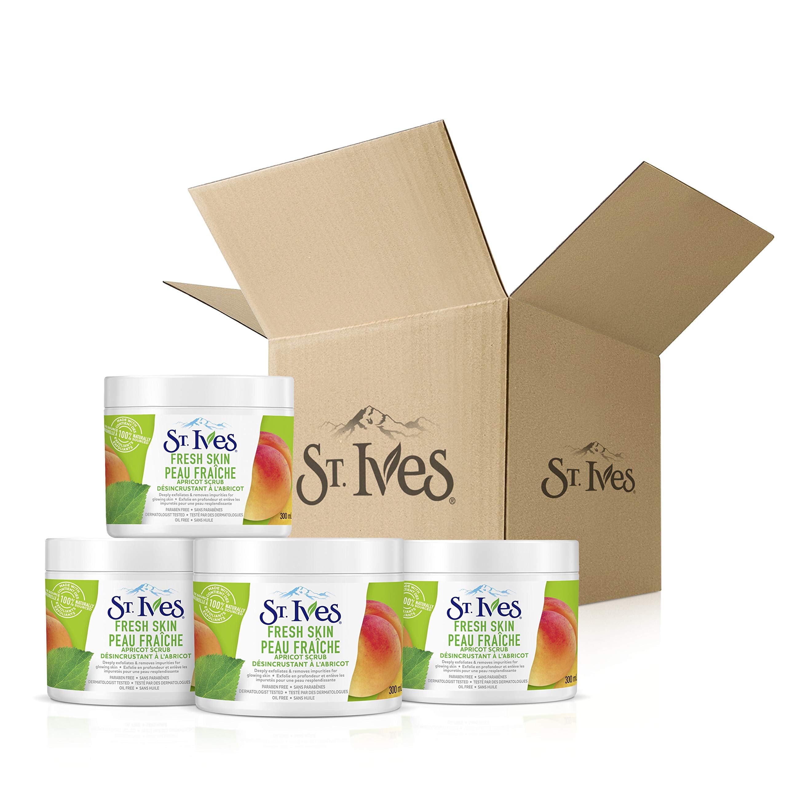 St. Ives Exfoliante Albaricoque, ingredientes naturales para el cuidado diario.