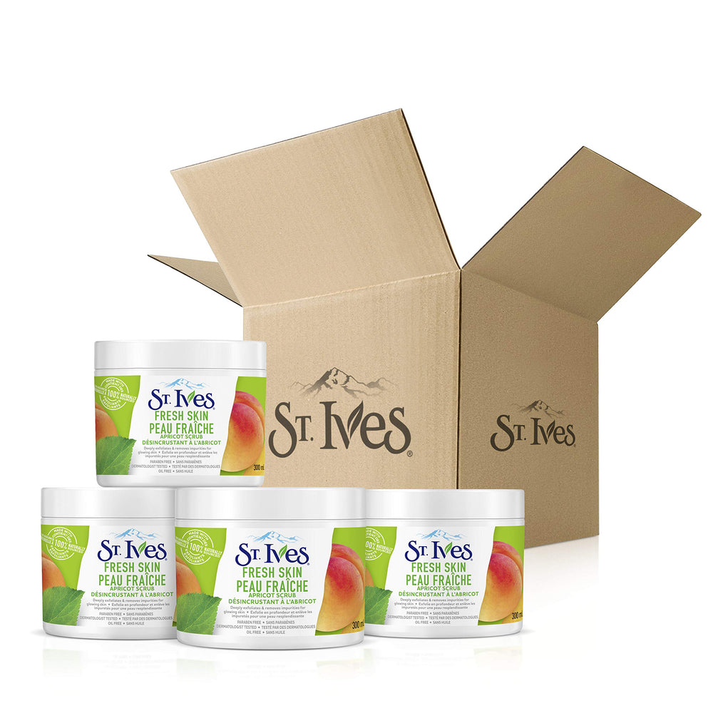 St. Ives Exfoliante Albaricoque, ingredientes naturales para el cuidado diario.