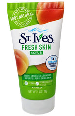 St. Ives exfoliante de albaricoque con textura suave para piel suave.