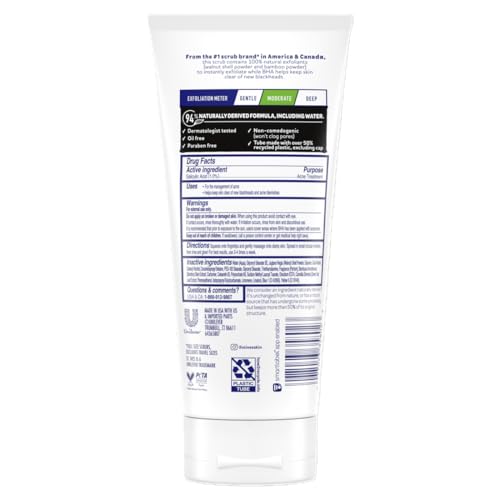 St. Ives exfoliante facial textura media exfoliación suave para poros limpios.