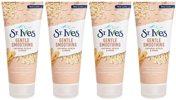 St. Ives exfoliante-mascarilla suave de avena para piel suave y nutrida.