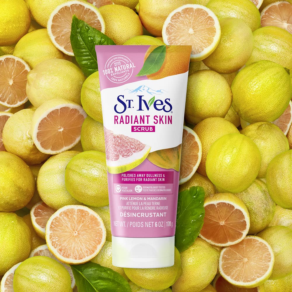 St. Ives exfoliante no comedogenico para piel sin grasa