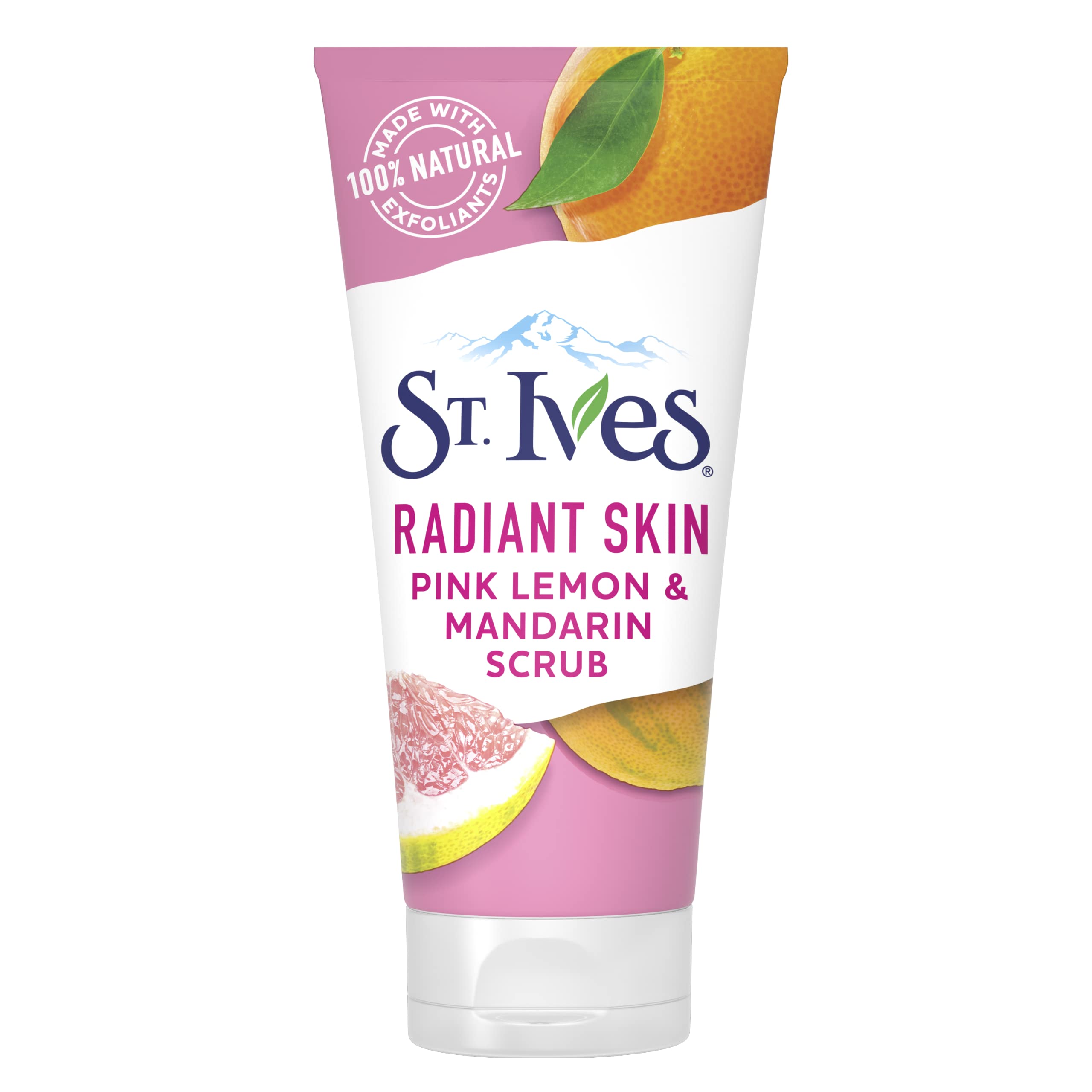 St. Ives exfoliante piel radiant limon rosa para piel luminosa