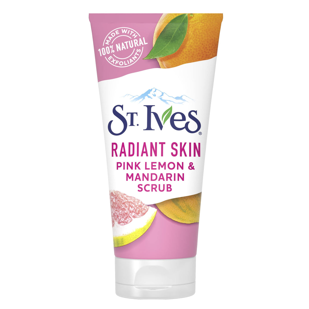 St. Ives exfoliante piel radiant limon rosa para piel luminosa