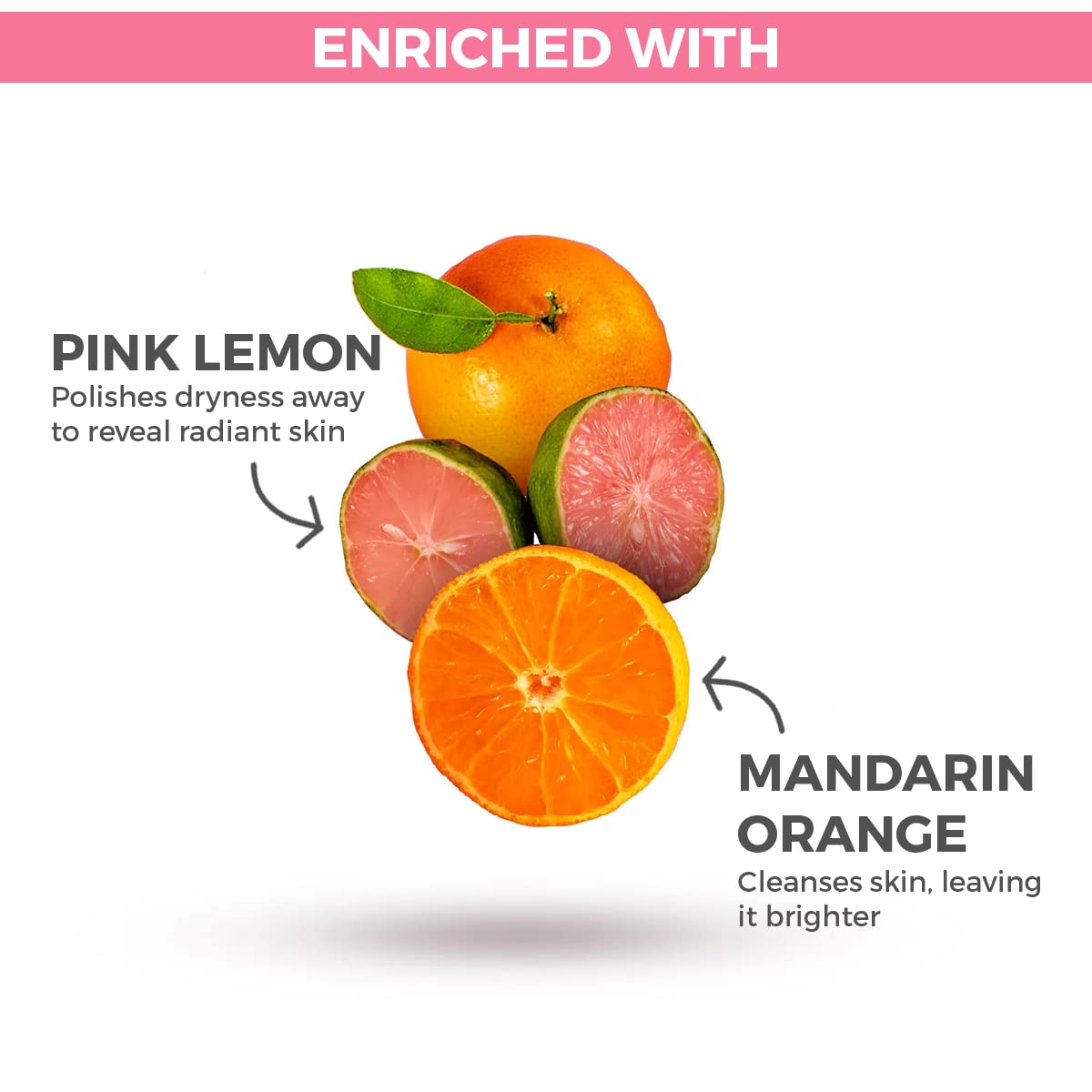 St. Ives gel de ducha Limón Rosado Mandarina, aroma cítrico renovador