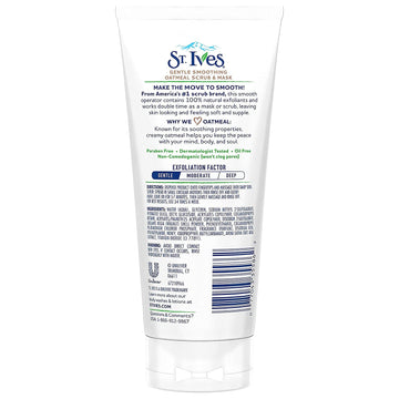 St. Ives mascarilla nutritiva para rostro, aporta nutrición instantánea.