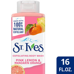 St. Ives rich lather delivers smooth cleansing and easy rinse.