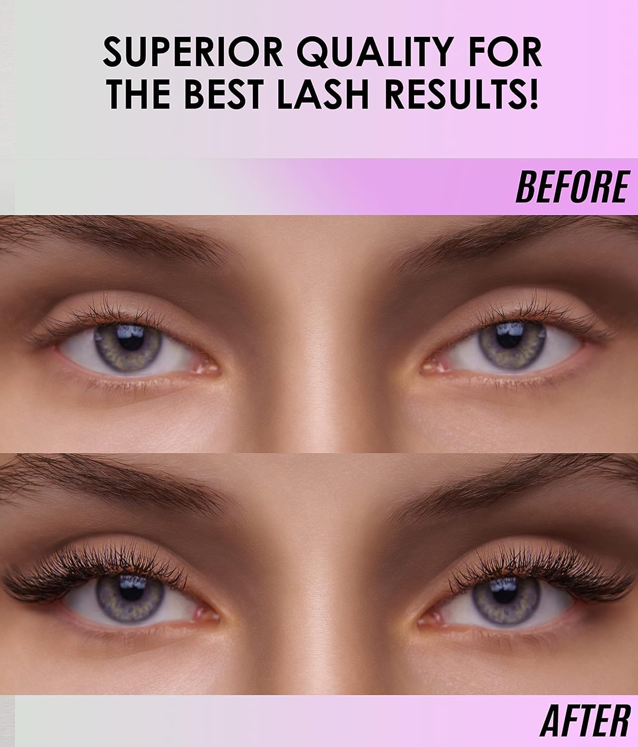 Pegamento negro de STACY LASH para extensiones duraderas en clientes.