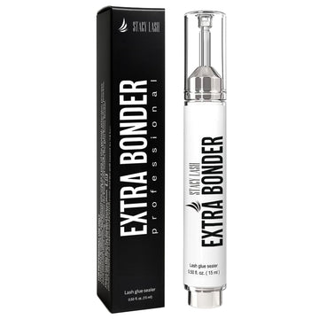 STACY LASH Bonder en botella de 15 ml para mayor retención.