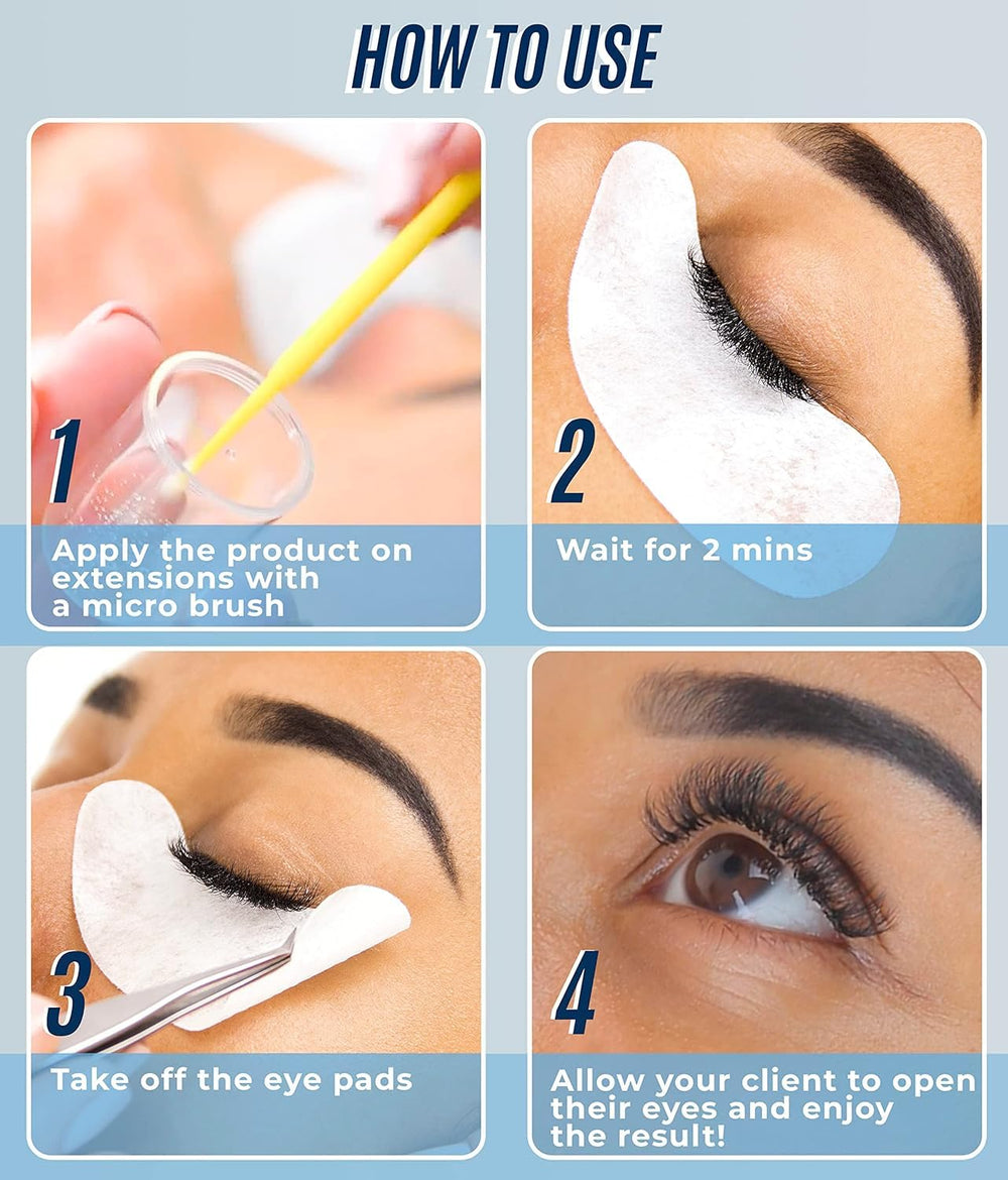 STACY LASH Bonder libre de látex para mayor compatibilidad.
