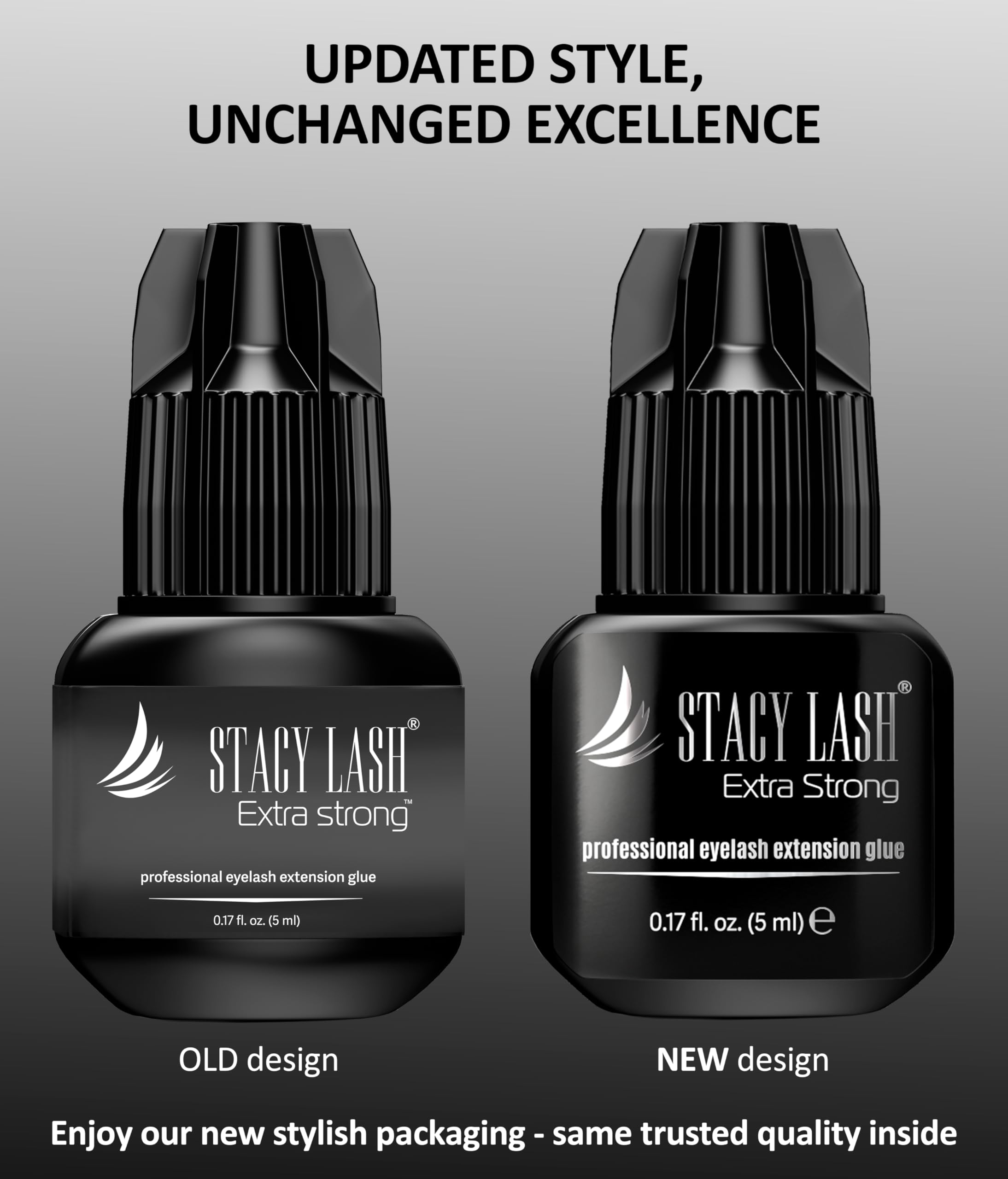 STACY LASH empaque sellado con gel de sílice para frescura del adhesivo