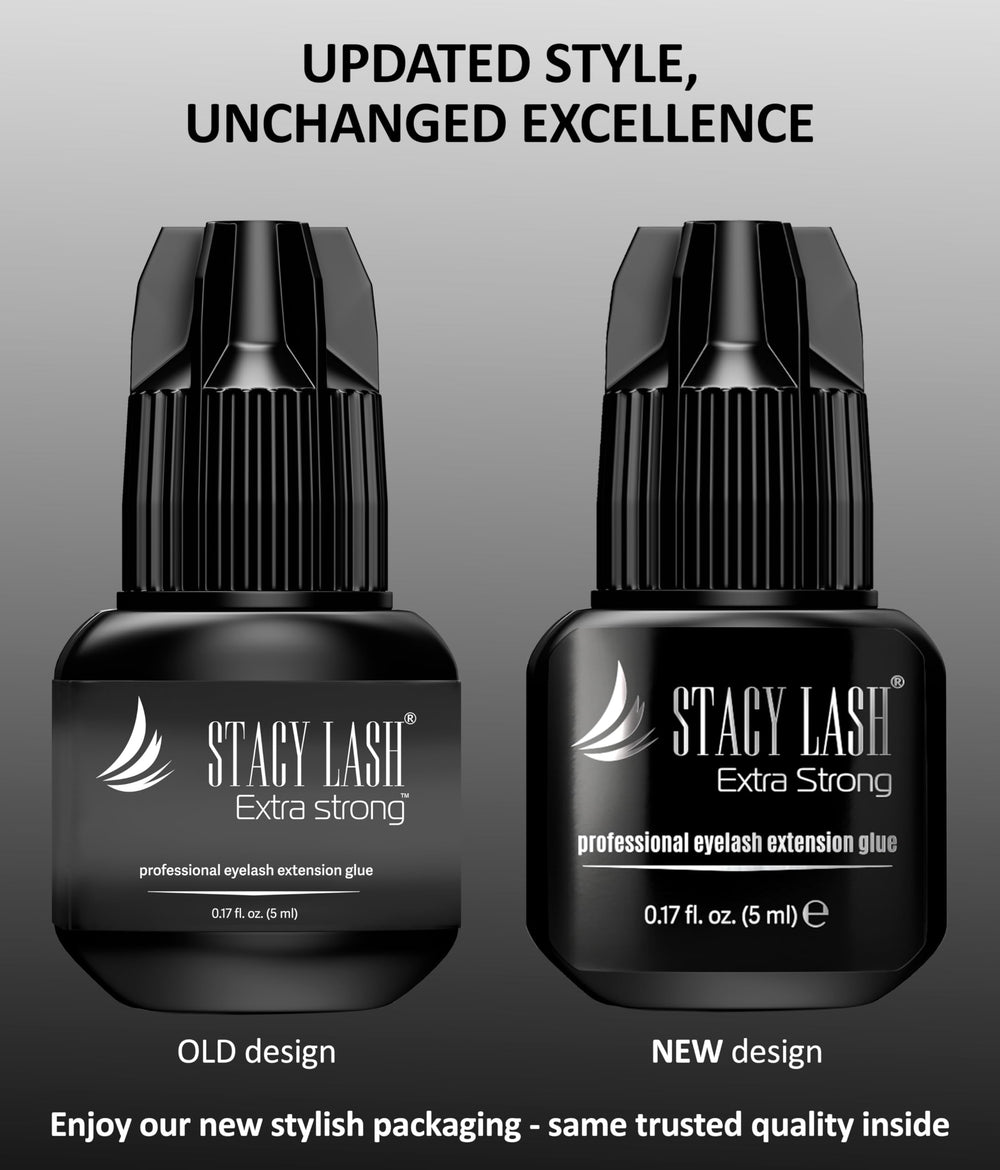 STACY LASH empaque sellado con gel de sílice para frescura del adhesivo
