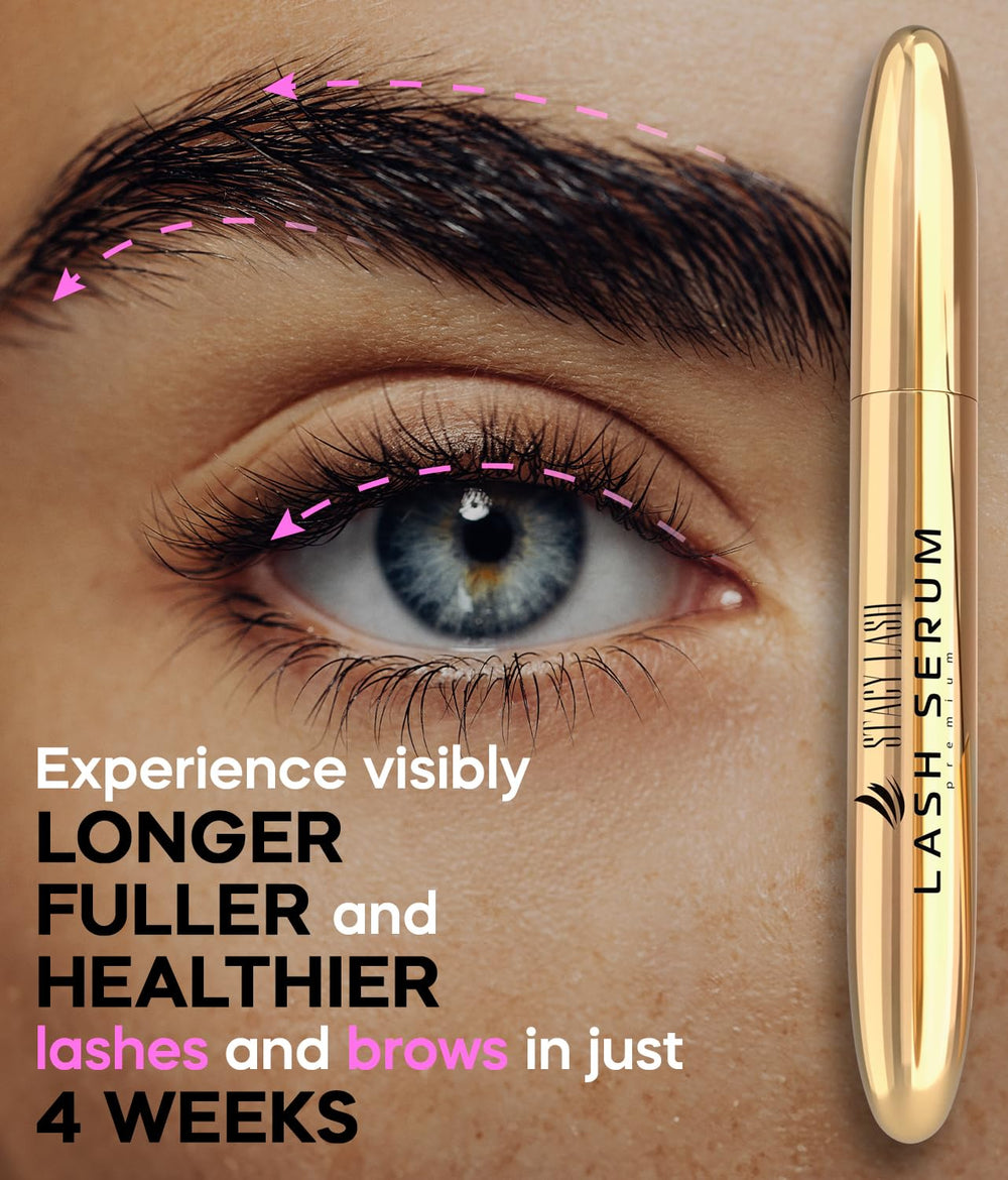 Stacy Lash Serum, textura sin aceite, aplicación suave y agradable.