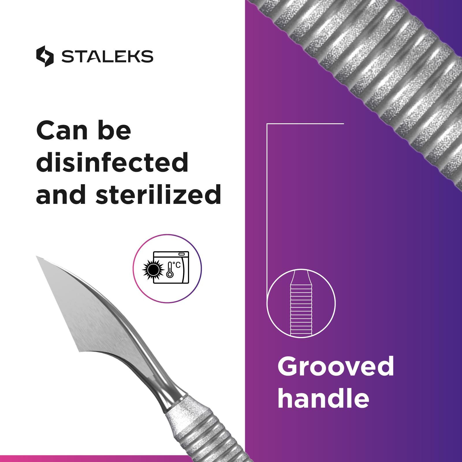 STALEKS PRO esterilizable-autoclave, seguro para desinfección tras cada sesión