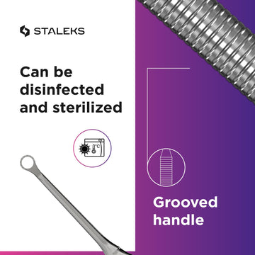 STALEKS PRO tamano-estandar, se adapta a uñas estrechas y medianas.