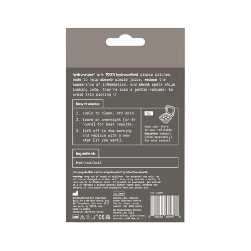 Starface Earth Star patches reduce redness for a discreet treatment option.