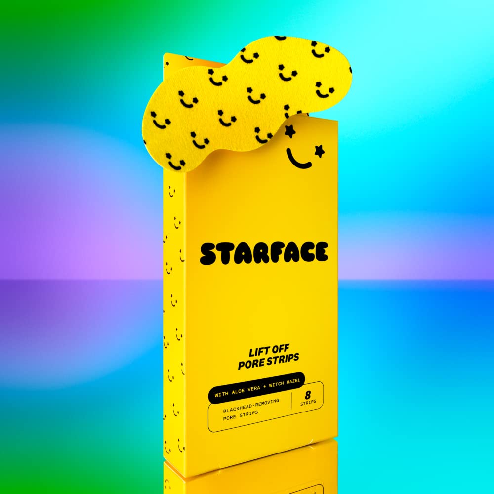 Starface World Lift Off Pore Strips aplicación fácil y cómoda.