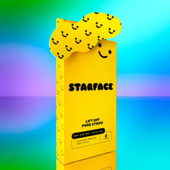 Starface World Lift Off Pore Strips aplicación fácil y cómoda.