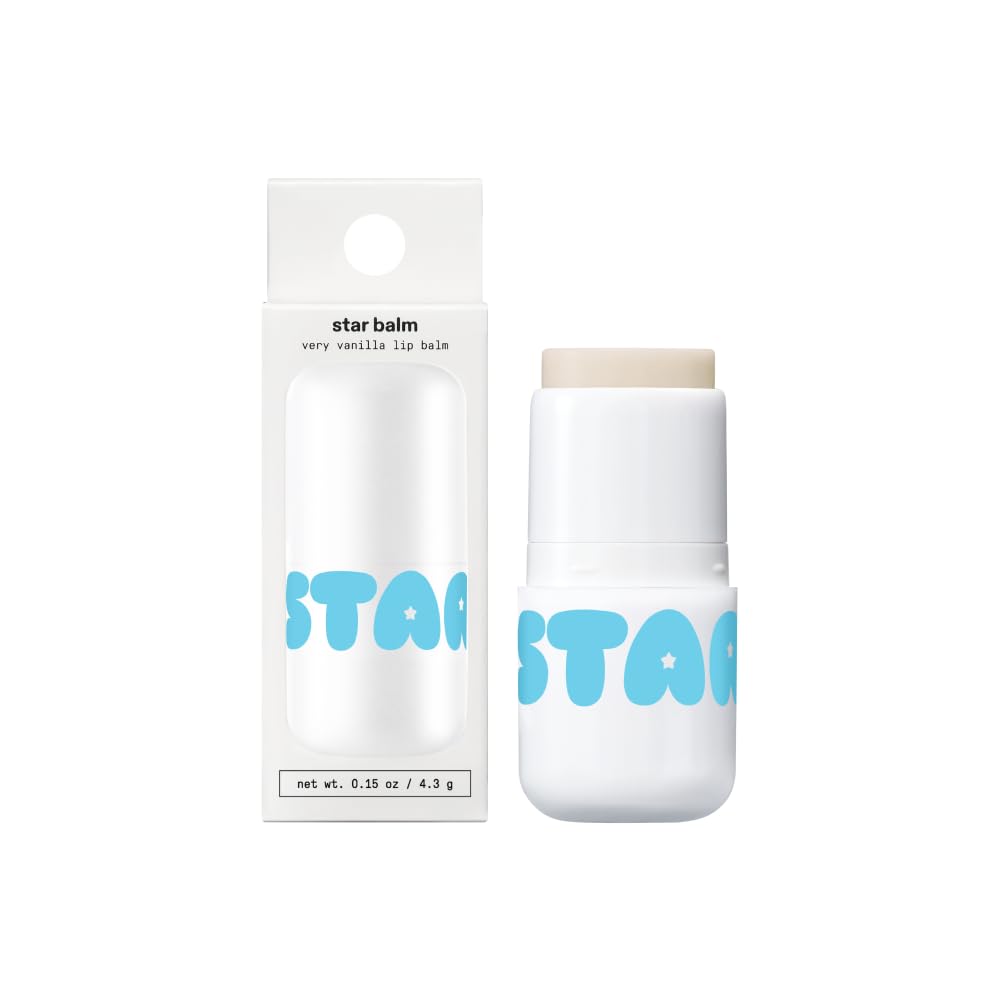 Star Balm Very Vanilla en empaque compacto para hidratación duradera de labios