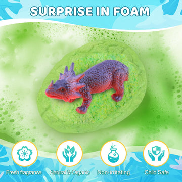 Bomba STARYAR con diseño fósil de dinosaurio, regalo tierno para niños.