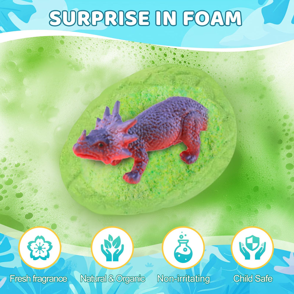 Bomba STARYAR con diseño fósil de dinosaurio, regalo tierno para niños.