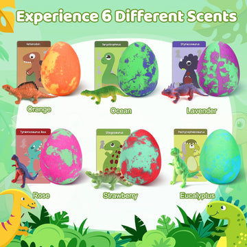 STARYAR huevo dinosaurio sorpresa, colorido espectáculo para niños.
