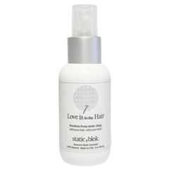 Static Blok: spray antiestático para cabello que elimina la estática al instante.