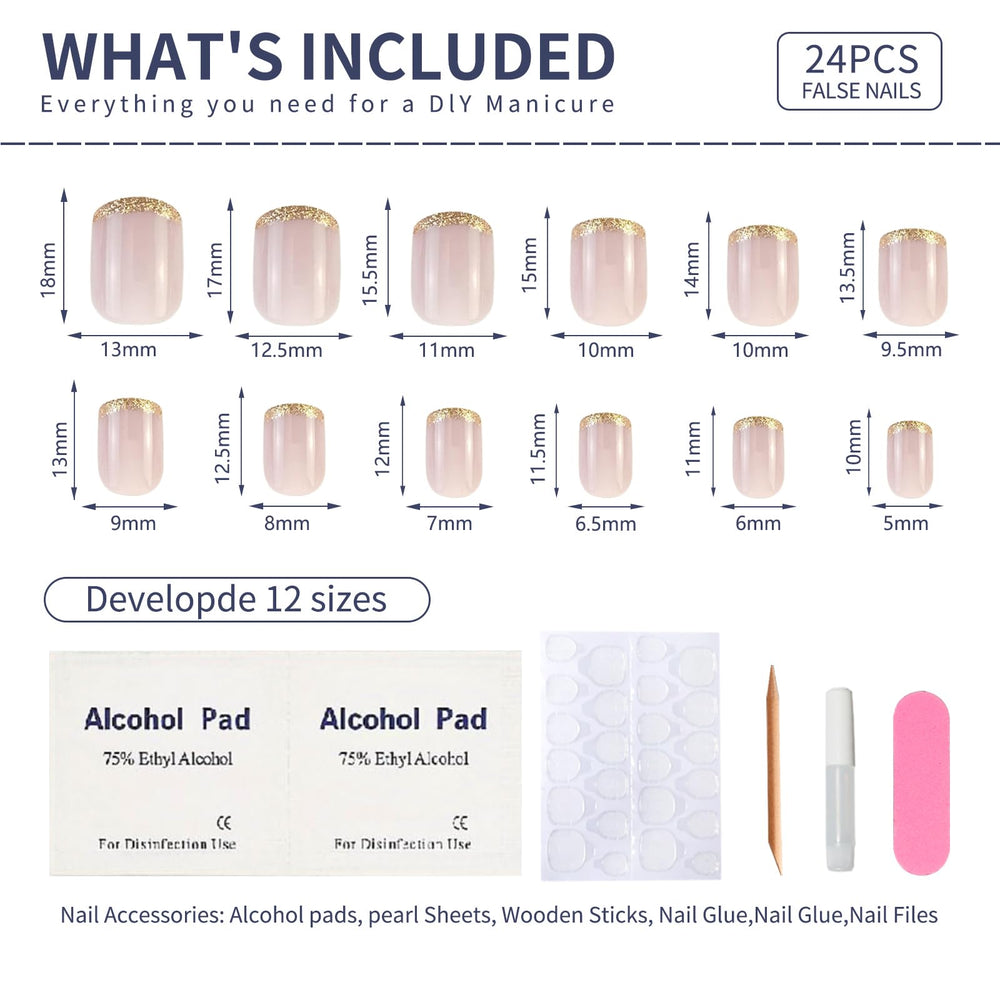 Kit STBISEN incluye todo para aplicar uñas adhesivas en casa