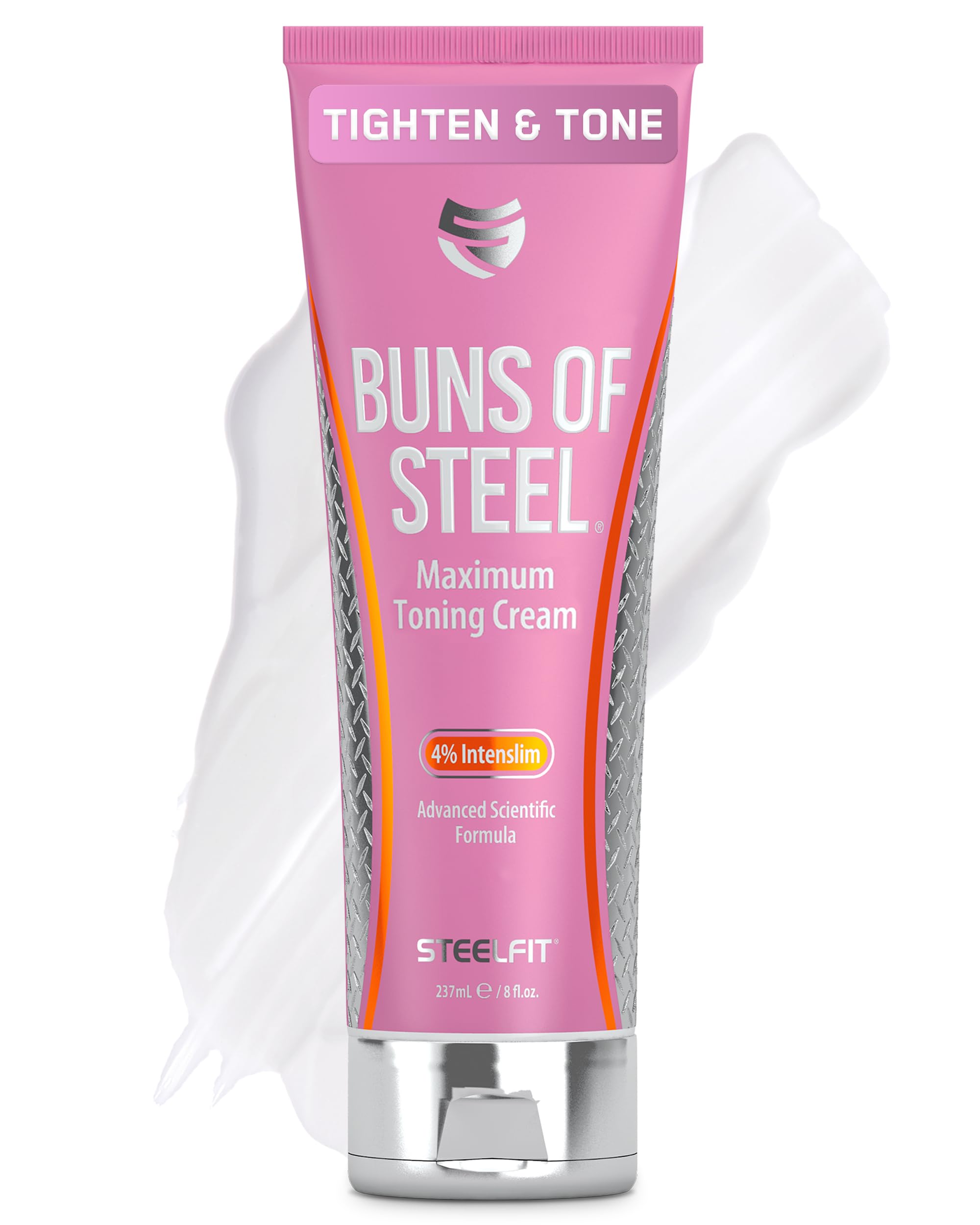 SteelFit crema tonificante para glúteos mejora la firmeza de la piel.