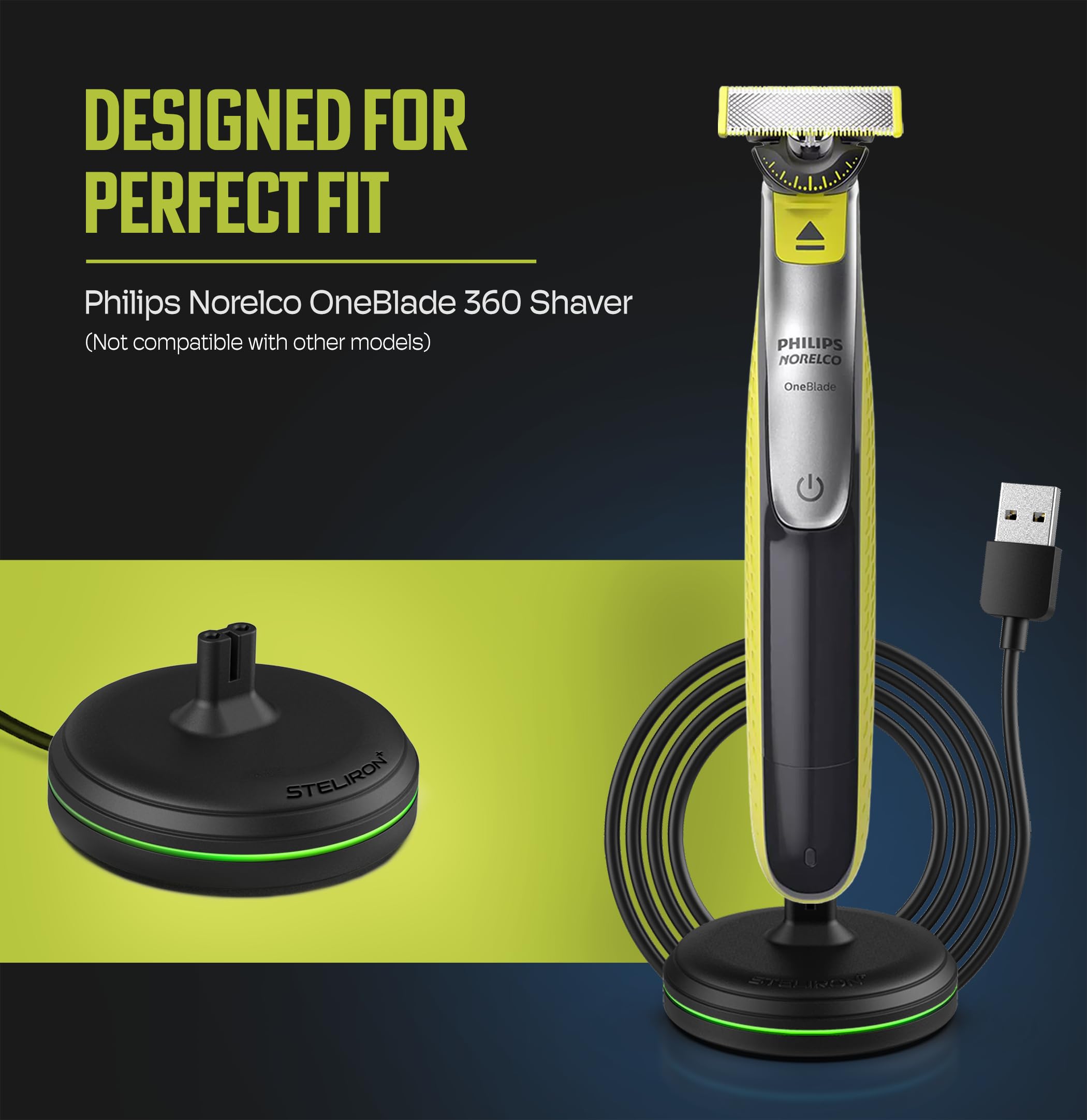 Steliron diseño viajero USB para cargar donde sea.