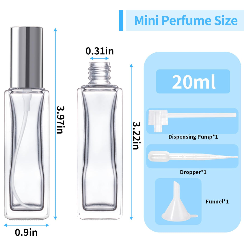 Atomizador StellaCare 20ml con spray fino para uso diario.