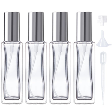 Botella StellaCare de 20ml con vidrio transparente para llevar y perfumar en cualquier lugar.