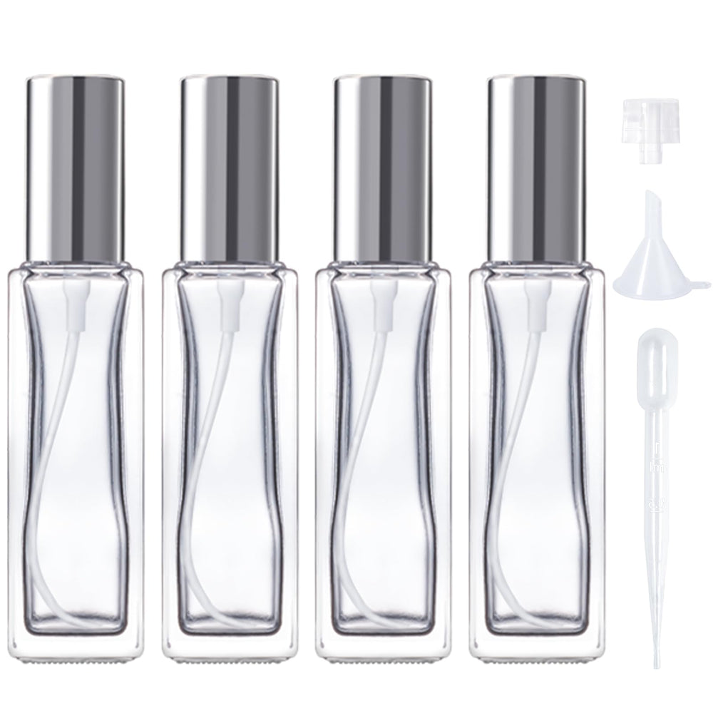 Botella StellaCare de 20ml con vidrio transparente para llevar y perfumar en cualquier lugar.