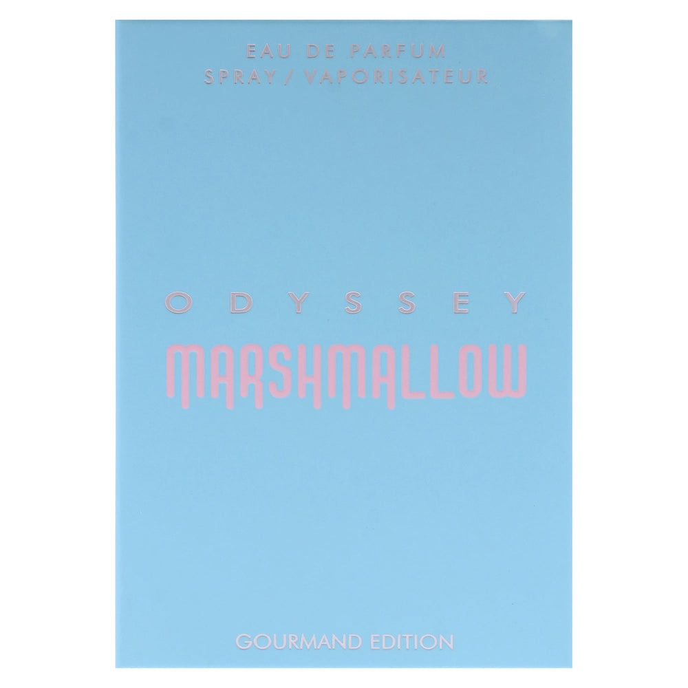Odyssey Marshmallow Gourmand de Sterling Parfums, nota cremosa para indulgencia suave.
